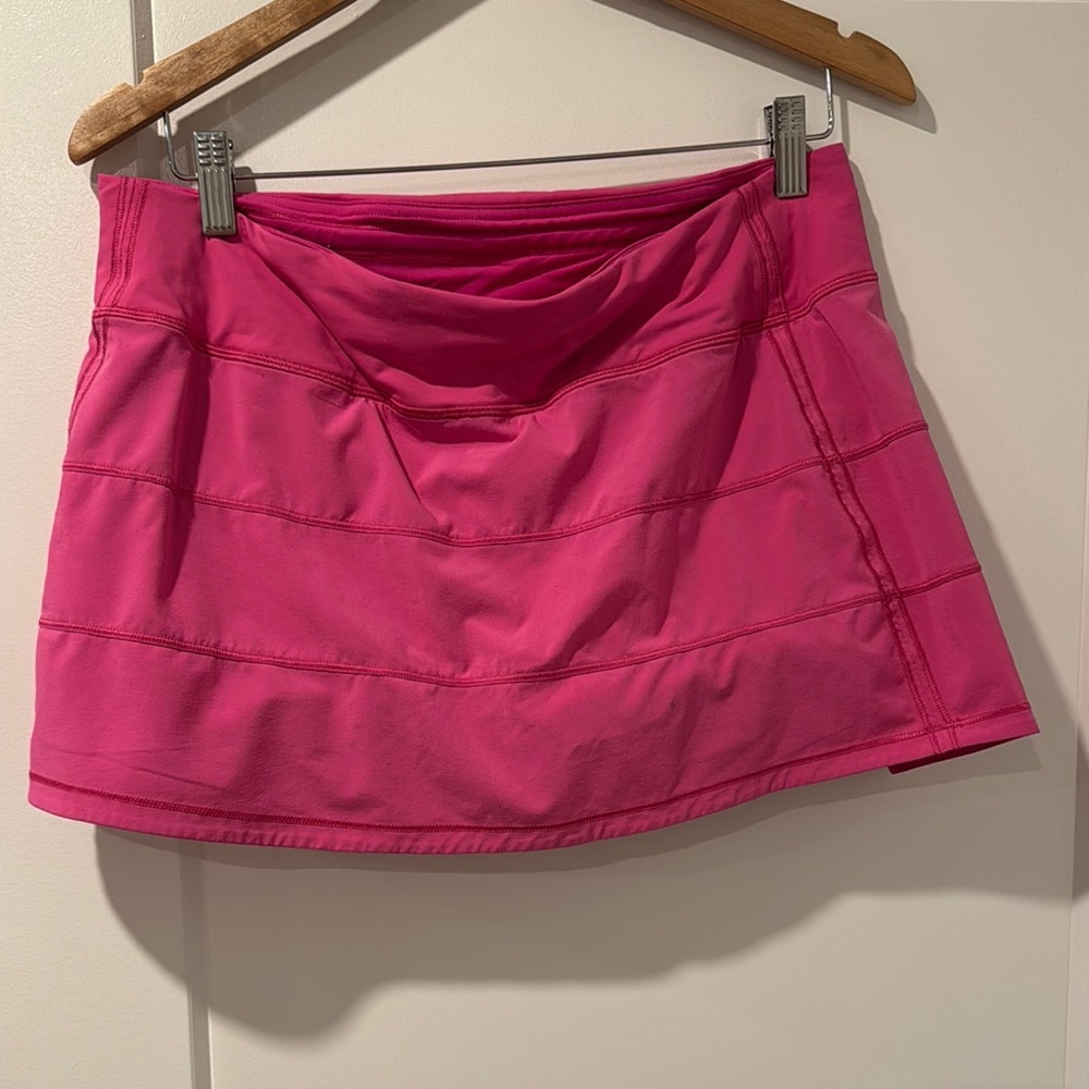 Lululemon Athletica Bright Pink Skirt